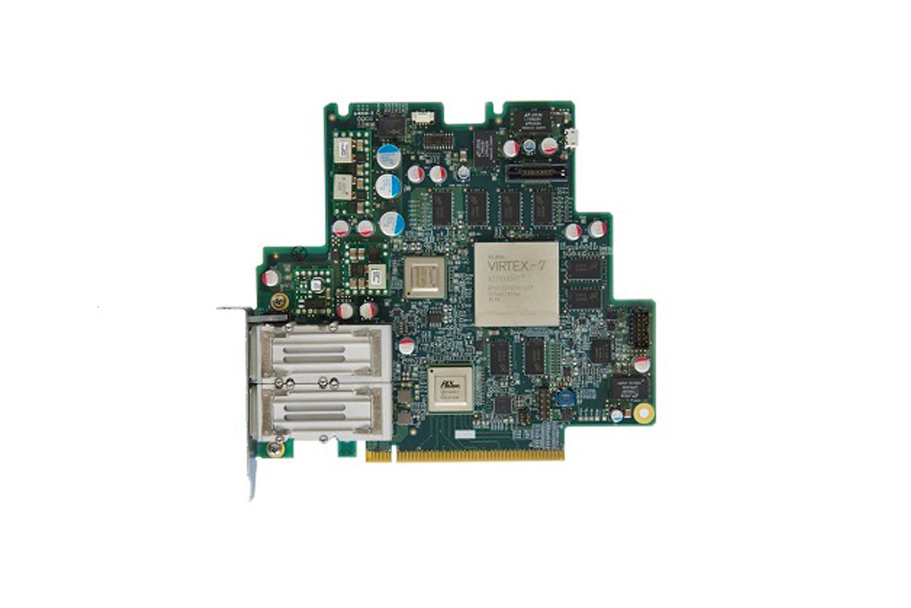 close up of circuit board