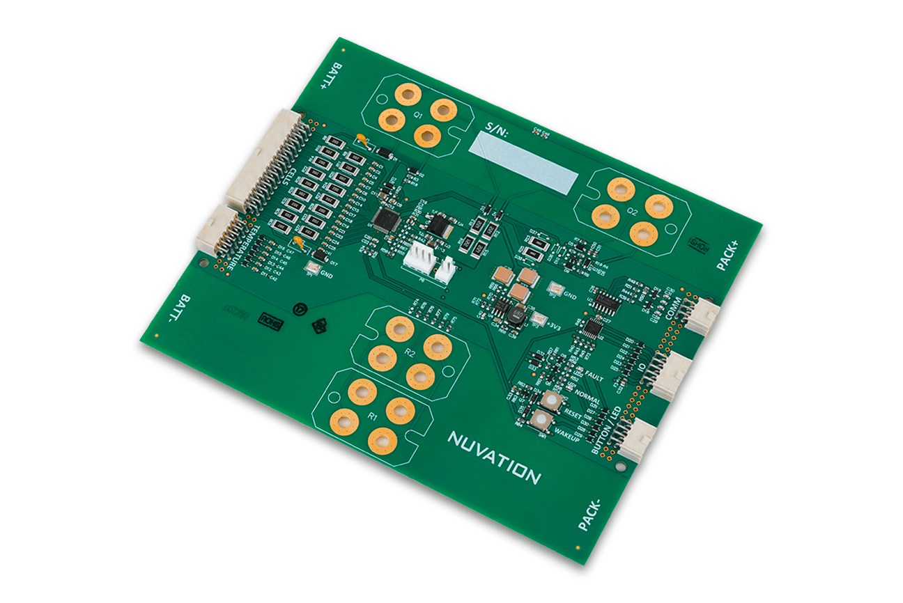 custom battery management system printed circuit board